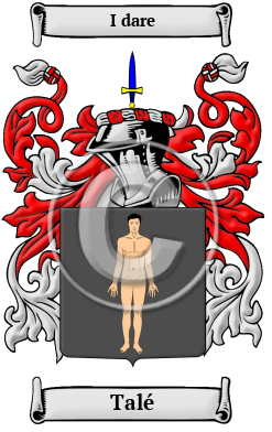 Talé Family Crest Download (JPG) Heritage Series - 300 DPI
