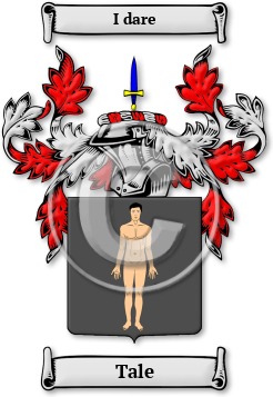 Tale Family Crest Download (JPG) Legacy Series - 600 DPI