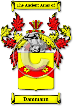 Dammann Family Crest Download (JPG) Legacy Series - 600 DPI