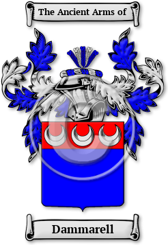 Dammarell Family Crest Download (jpg) Legacy Series - 150 DPI