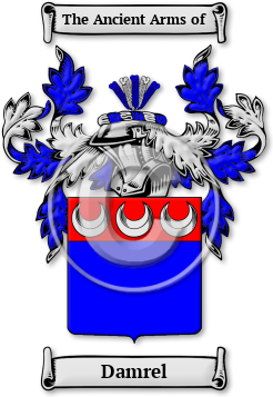 Damrel Family Crest Download (JPG) Legacy Series - 600 DPI