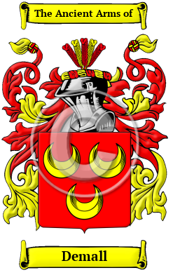 Demall Family Crest/Coat of Arms