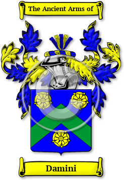 Damini Family Crest Download (jpg) Legacy Series - 150 DPI