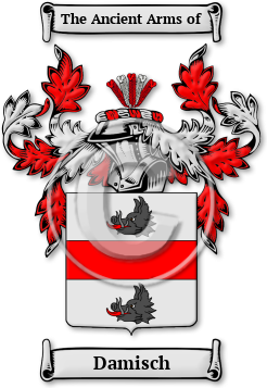 Damisch Family Crest Download (jpg) Legacy Series - 150 DPI