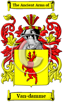 Van-damme Family Crest Download (JPG) Heritage Series - 600 DPI