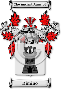 Dimino Family Crest Download (JPG) Legacy Series - 300 DPI