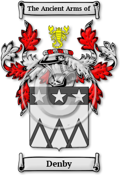 Denby Family Crest Download (jpg) Legacy Series - 150 DPI