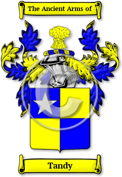 Tandy Family Crest Download (JPG) Legacy Series - 300 DPI