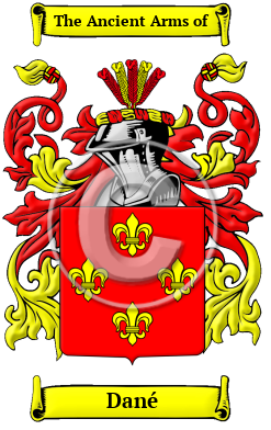 Dané Family Crest Download (JPG) Heritage Series - 300 DPI