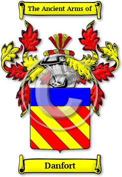 Danfort Family Crest Download (JPG) Legacy Series - 600 DPI