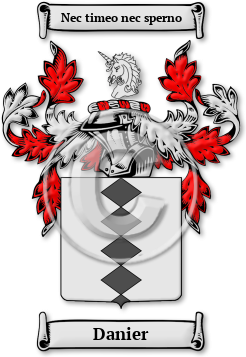 Danier Family Crest Download (jpg) Legacy Series - 150 DPI