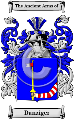 Danziger Family Crest Download (JPG) Heritage Series - 300 DPI