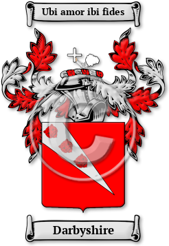 Darbyshire Family Crest Download (jpg) Legacy Series - 150 DPI
