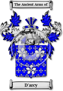 D'arcy Family Crest Download (jpg) Legacy Series - 150 DPI