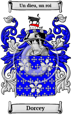 Dorcey Family Crest Download (JPG) Heritage Series - 600 DPI