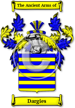 Dargies Family Crest Download (jpg) Legacy Series - 150 DPI