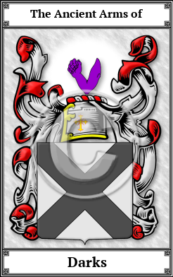 Darks Family Crest Download (JPG)  Book Plated - 150 DPI