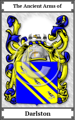 Darlston Family Crest Download (JPG)  Book Plated - 150 DPI