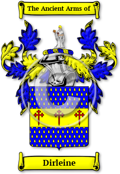 Dirleine Family Crest Download (JPG) Legacy Series - 300 DPI