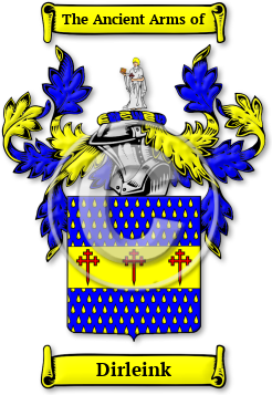 Dirleink Family Crest Download (JPG) Legacy Series - 600 DPI
