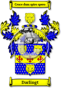 Darlingt Family Crest Download (jpg) Legacy Series - 150 DPI