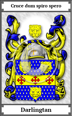 Darlingtan Family Crest Download (JPG)  Book Plated - 150 DPI