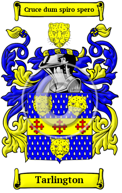 Tarlington Family Crest/Coat of Arms