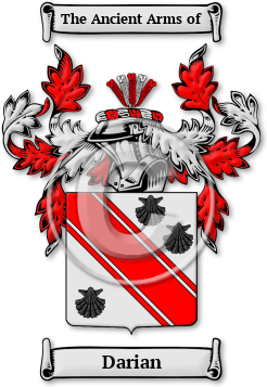 Darian Family Crest Download (JPG) Legacy Series - 600 DPI