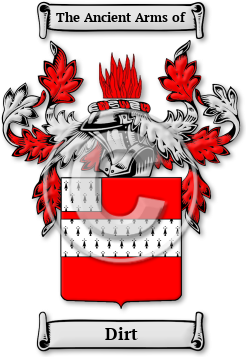 Dirt Family Crest Download (jpg) Legacy Series - 150 DPI