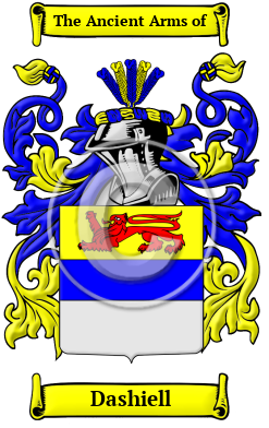 Dashiell Family Crest/Coat of Arms
