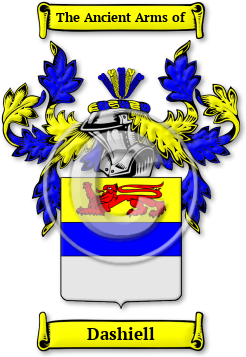 Dashiell Family Crest Download (jpg) Legacy Series - 150 DPI