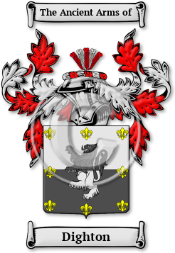 Dighton Family Crest Download (JPG) Legacy Series - 600 DPI