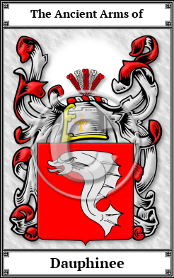 Dauphinee Family Crest Download (JPG)  Book Plated - 150 DPI