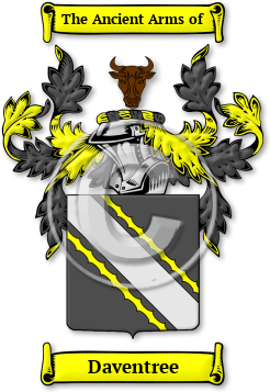 Daventree Family Crest Download (jpg) Legacy Series - 150 DPI