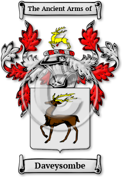 Daveysombe Family Crest Download (jpg) Legacy Series - 150 DPI