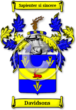 Davidsons Family Crest Download (JPG) Legacy Series - 600 DPI