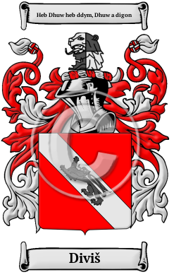 Diviš Family Crest/Coat of Arms