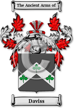 Daviss Family Crest Download (jpg) Legacy Series - 150 DPI