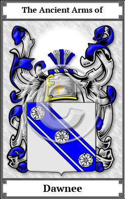 Dawnee Family Crest Download (JPG) Book Plated - 600 DPI