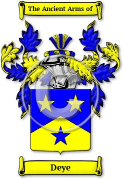Deye Family Crest Download (jpg) Legacy Series - 150 DPI