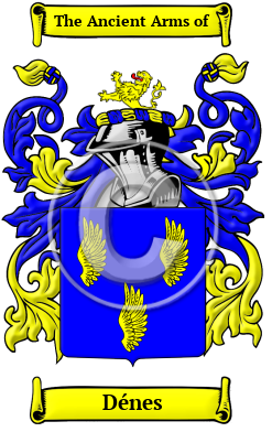 Dénes Family Crest/Coat of Arms
