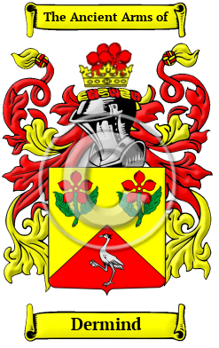 Dermind Family Crest Download (JPG) Heritage Series - 600 DPI