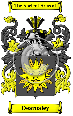 Dearnaley Family Crest Download (JPG) Heritage Series - 600 DPI