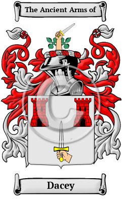 Dacey Family Crest Download (JPG) Heritage Series - 600 DPI