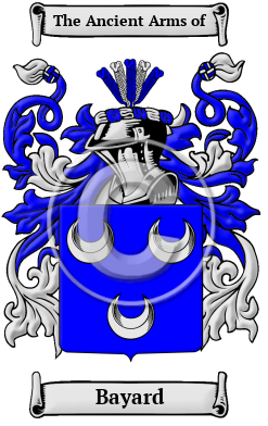 Bayard Family Crest Download (JPG) Heritage Series - 600 DPI
