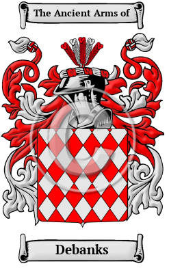 Debanks Family Crest Download (JPG) Heritage Series - 300 DPI