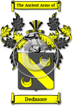 Dedmore Family Crest Download (jpg) Legacy Series - 150 DPI