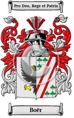 Boër Family Crest Download (JPG) Heritage Series - 300 DPI