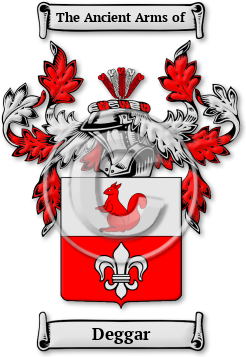 Deggar Family Crest Download (jpg) Legacy Series - 150 DPI