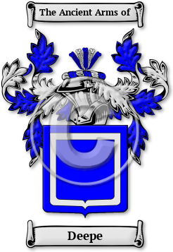 Deepe Family Crest Download (jpg) Legacy Series - 150 DPI